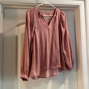 Silk Pink Blouse